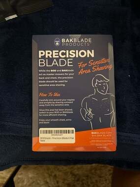 BAKBLADE BODblade Precision Blade 6 Pack for Sensitive Area Shaving